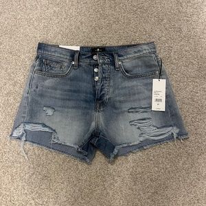 New with Tags 7 for all Mankind Monroe cut off shorts